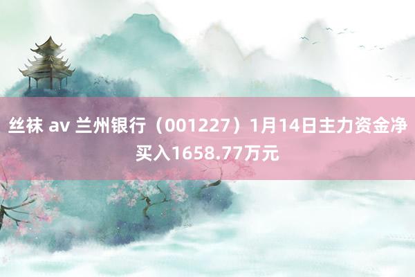 丝袜 av 兰州银行(001227)1月14日主力资金净买入1658.77万元