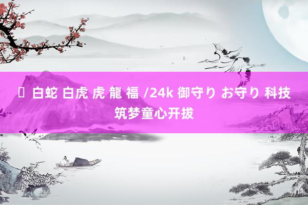 ✨白蛇 白虎 虎 龍 福 /24k 御守り お守り 科技筑梦童心开拔